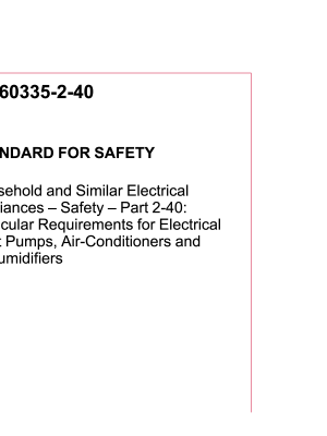 UL 60335-2-40 PDF